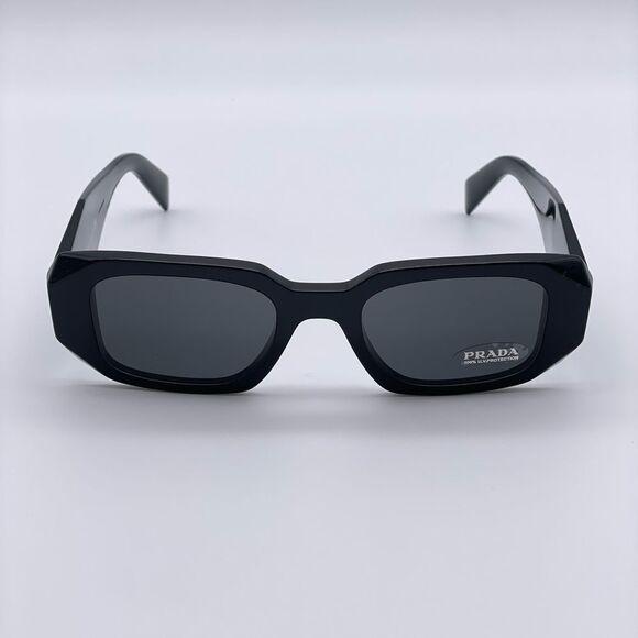 NEW PRADA Sunglasses PR17WS 1AB5S0 Black/Dark Grey Unisex - Picture 2 of 14